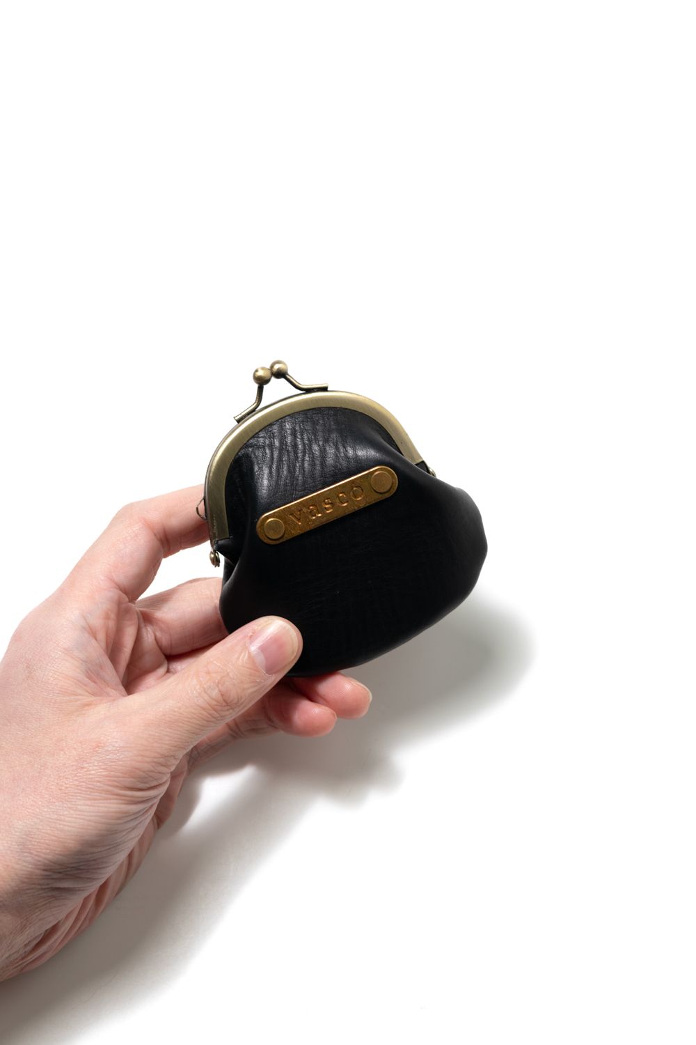 【ラスト1点 / 25SS】LEATHER VOYAGE MINI COIN PURSE [BLACK]｜レザーミニコインケース / ブラック