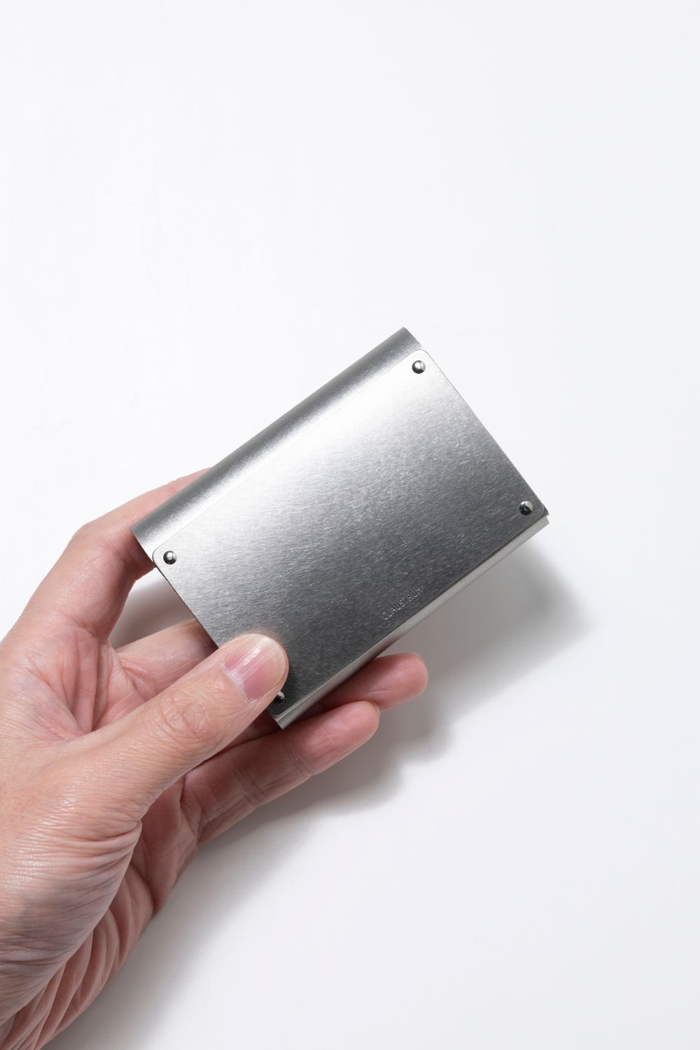 CLAUSTRUM - ARTICULAR WALLET - S [HYPER STAINLESS STEEL 