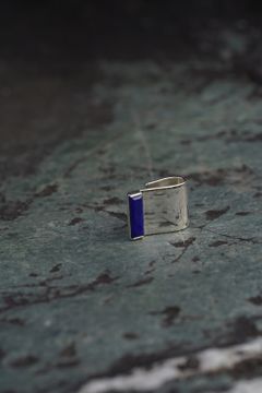 HEARING AID MINERAL [SILVER×Lapis lazuli] / ヒアリングエイドミネラル [シルバー×ラピスラズリ] / SHUN OKUBO×HATRA イヤーカフ