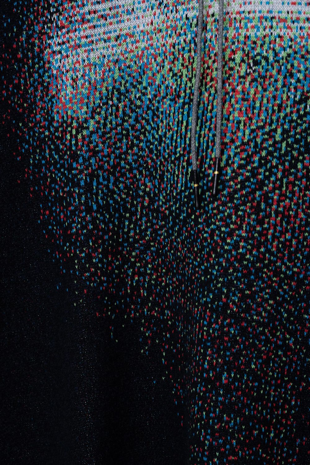 【26AW / 予約受付中】Photon Knit Hoodie [black] - フォトンニットフーディ [ブラック] / FW26KN02