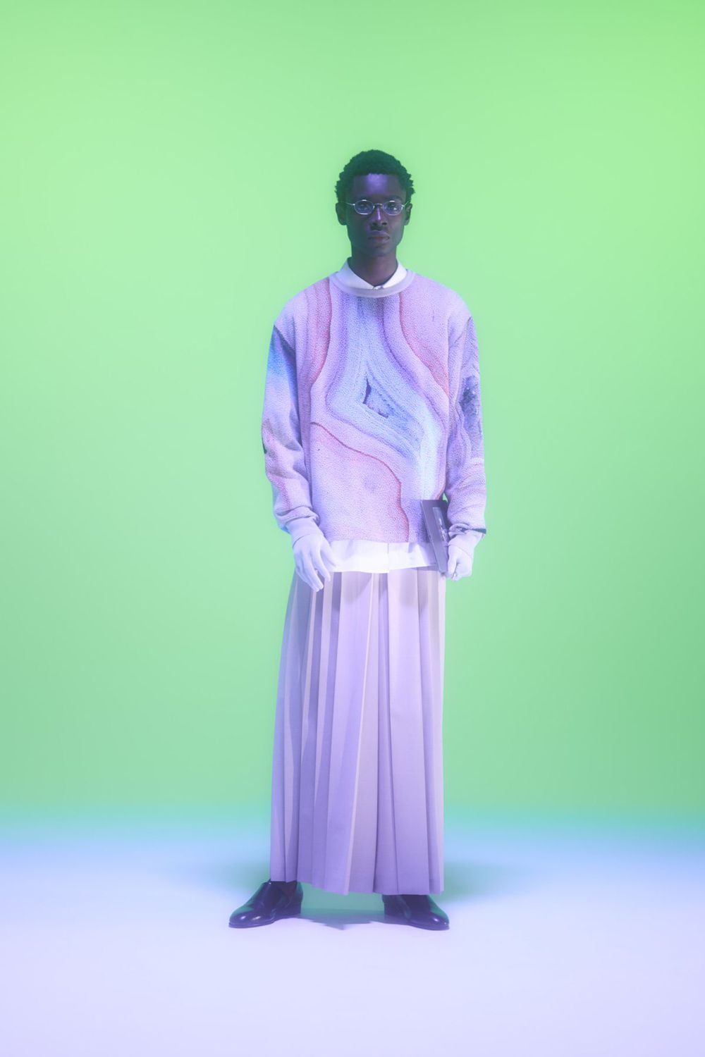 【24SS】Mineral Knit Sweater [LIT] - ミネラルニットセーター [リット] / SS24KN01