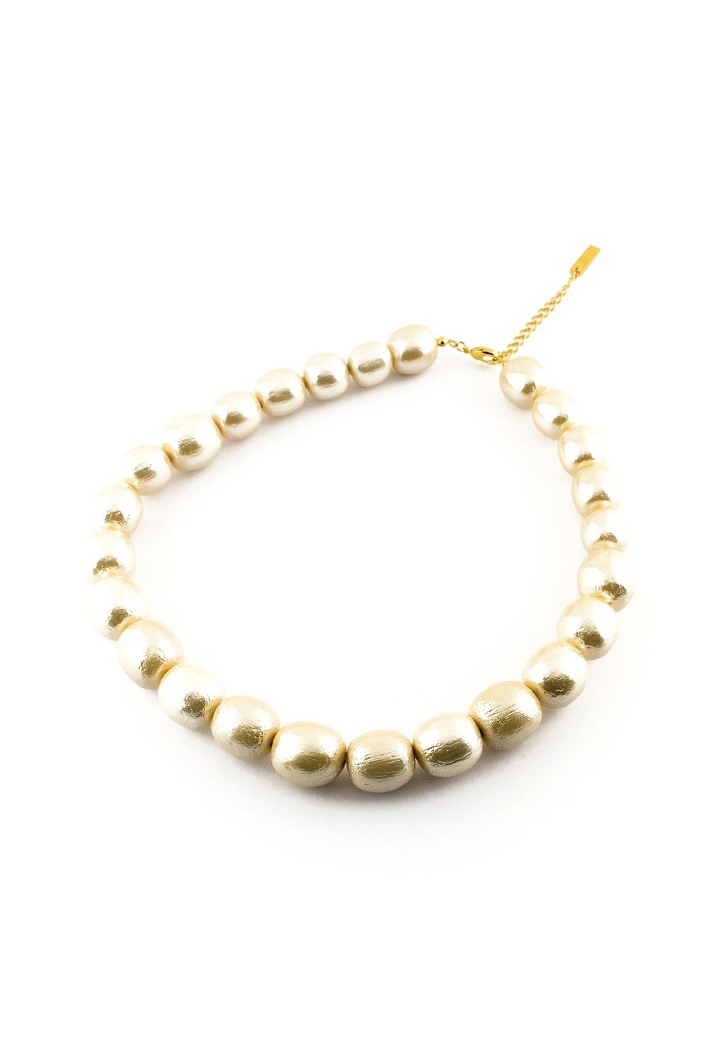 バルサパール シングルループ ネックレス / Balsa Pearl