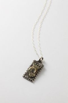 王冠ドクロトップネックレス
