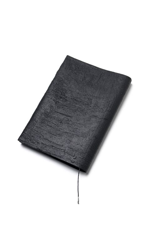 【ラスト1点】ブックカバー(文庫本サイズ) [黒い壁] / HBC-bk