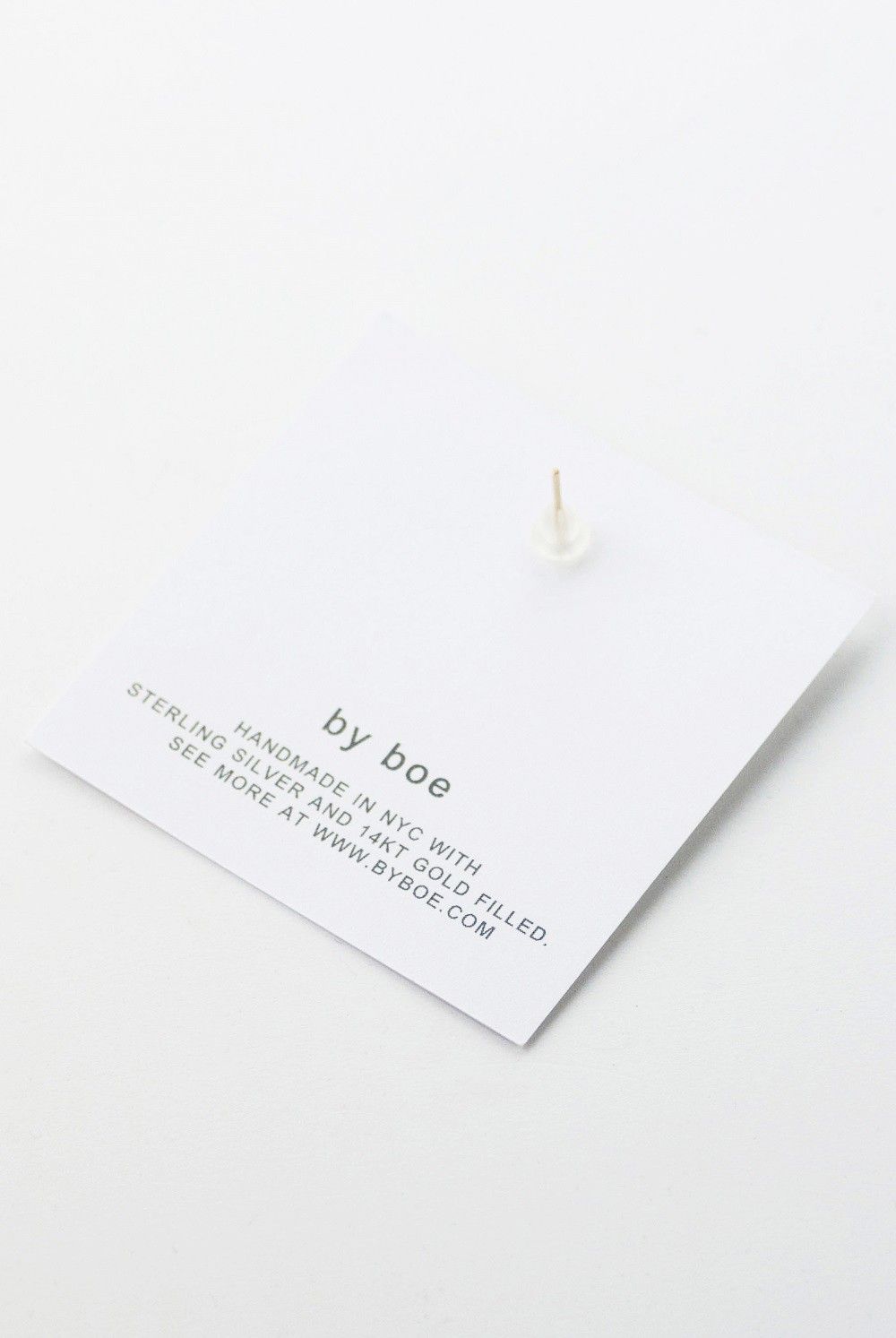 【ラスト1点】アルファベットスタッズピアス / Alphabet Studs 【E】