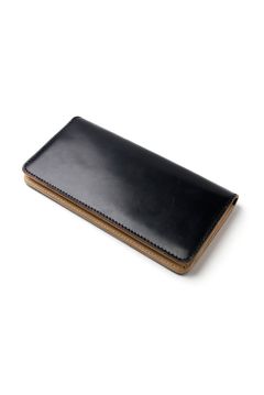 【25SS予約商品】シェルコードバンロングウォレット [ブラック] / LEATHER GARRISON LONG WALLET [BLACK]