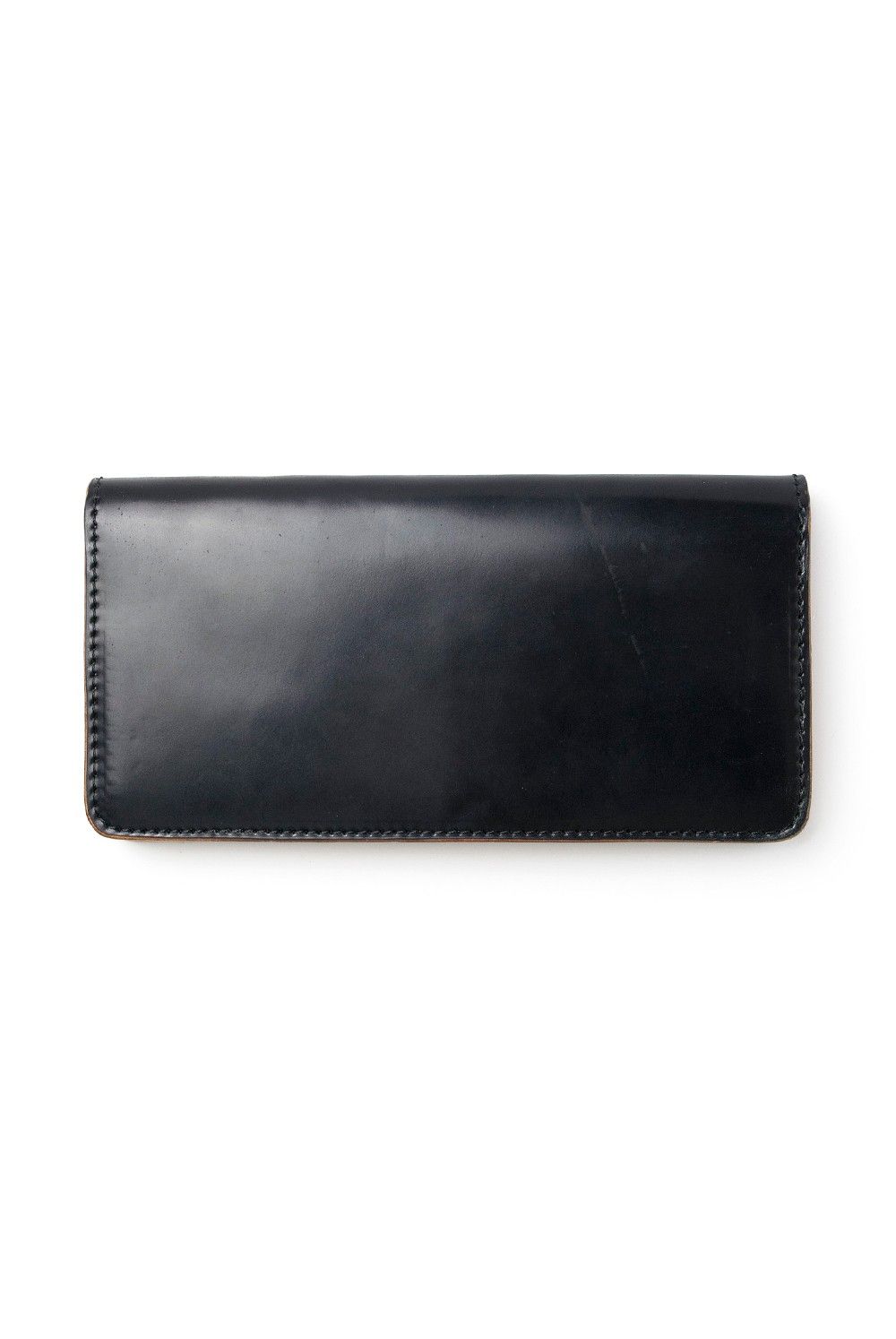 【25SS予約商品】シェルコードバンロングウォレット [ブラック] / LEATHER GARRISON LONG WALLET [BLACK]