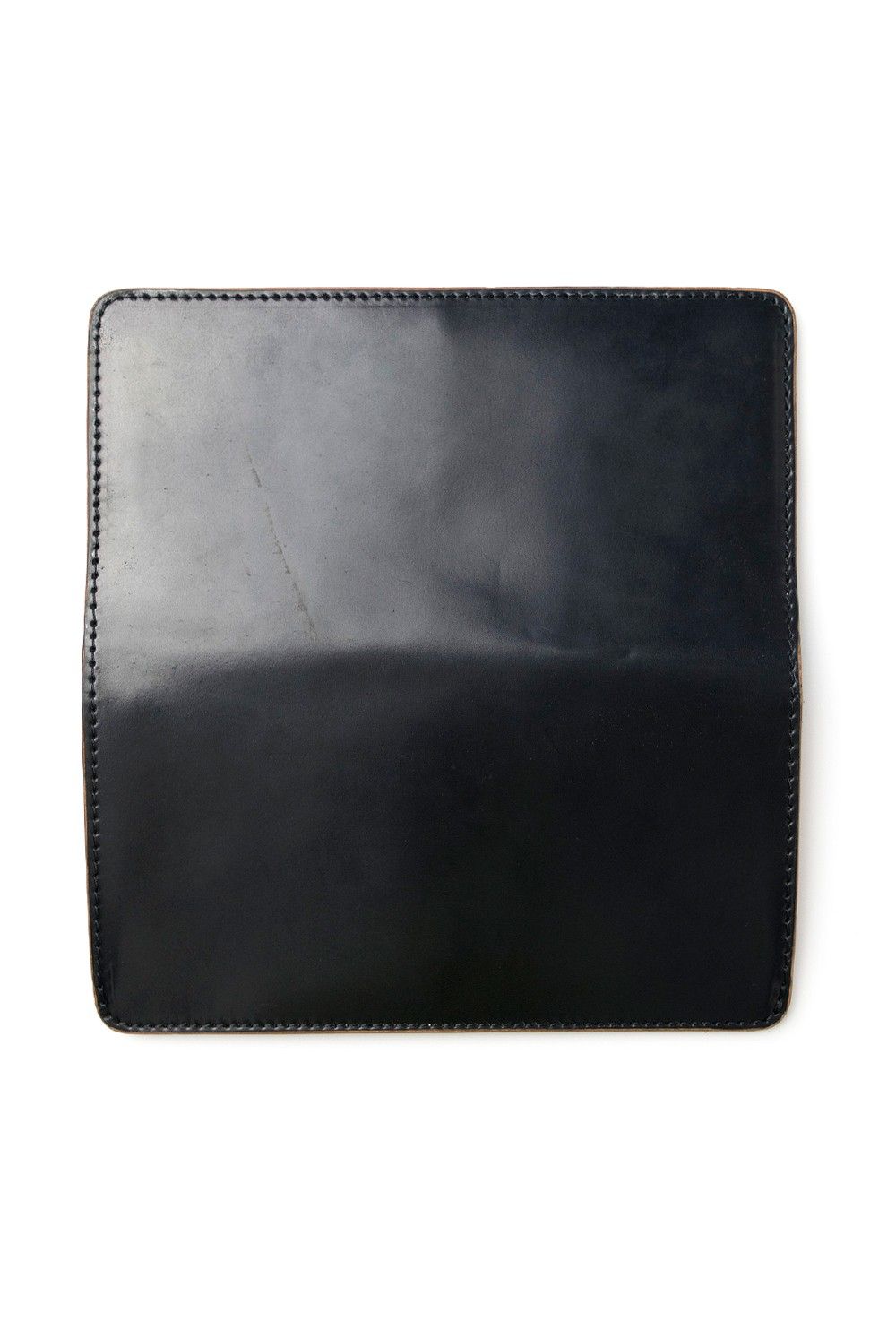 【25SS予約商品】シェルコードバンロングウォレット [ブラック] / LEATHER GARRISON LONG WALLET [BLACK]