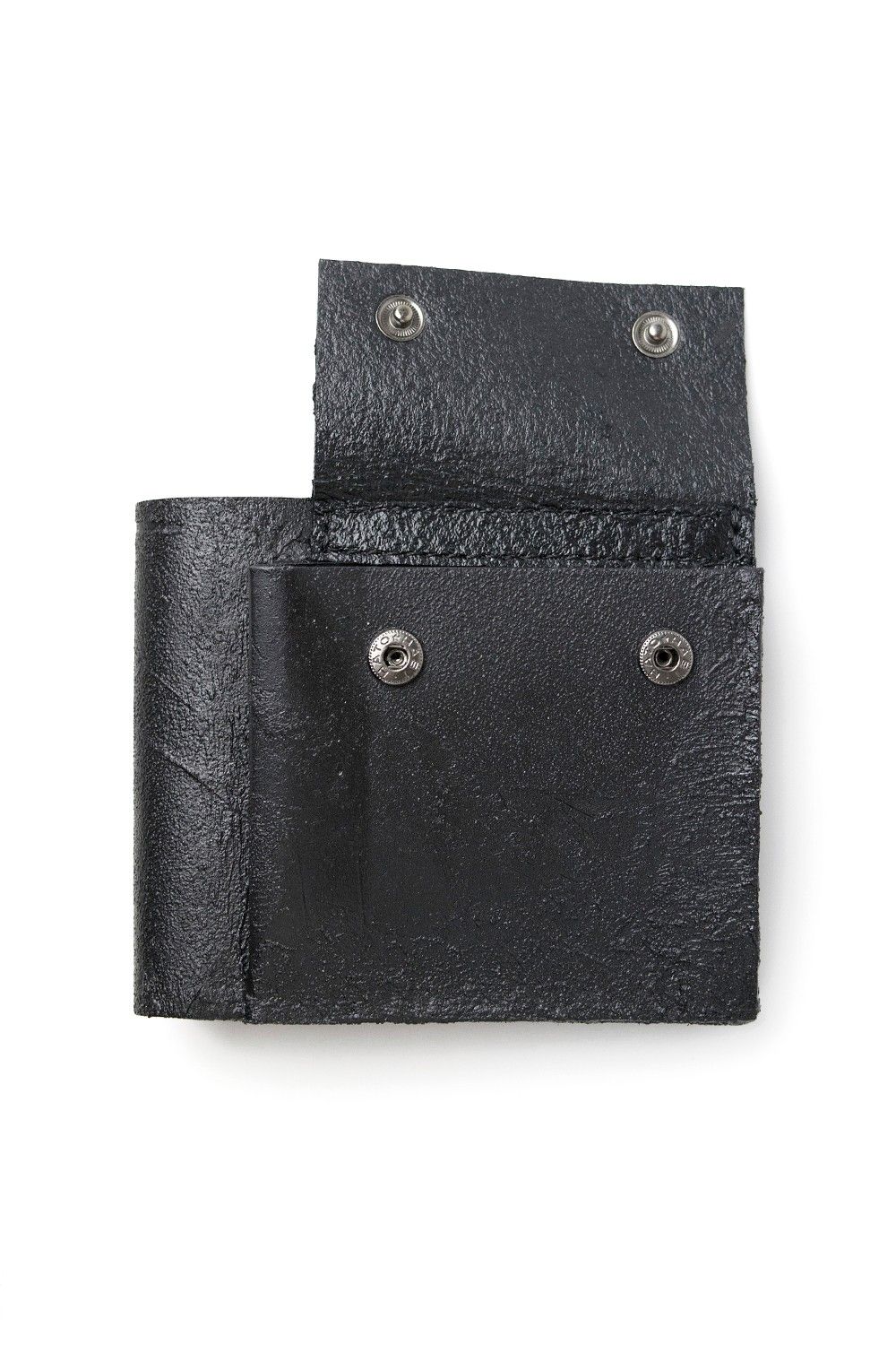 KAGARI YUSUKE - 二つ折り財布 [黒い壁] / mw06-bk | BONITA
