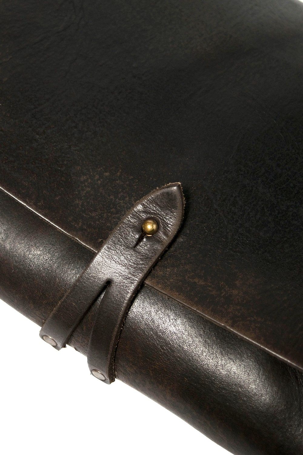 【25SS予約商品】レザー3WAYクラッチバッグ [ブラック] / LEATHER 3WAY CLUTCH BAG [BLACK]