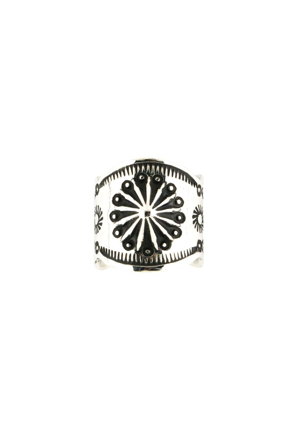 【お取り寄せ可能 / RUDO Accessory vol.3掲載】ハンドスタンプリング / HAND STAMPED RING