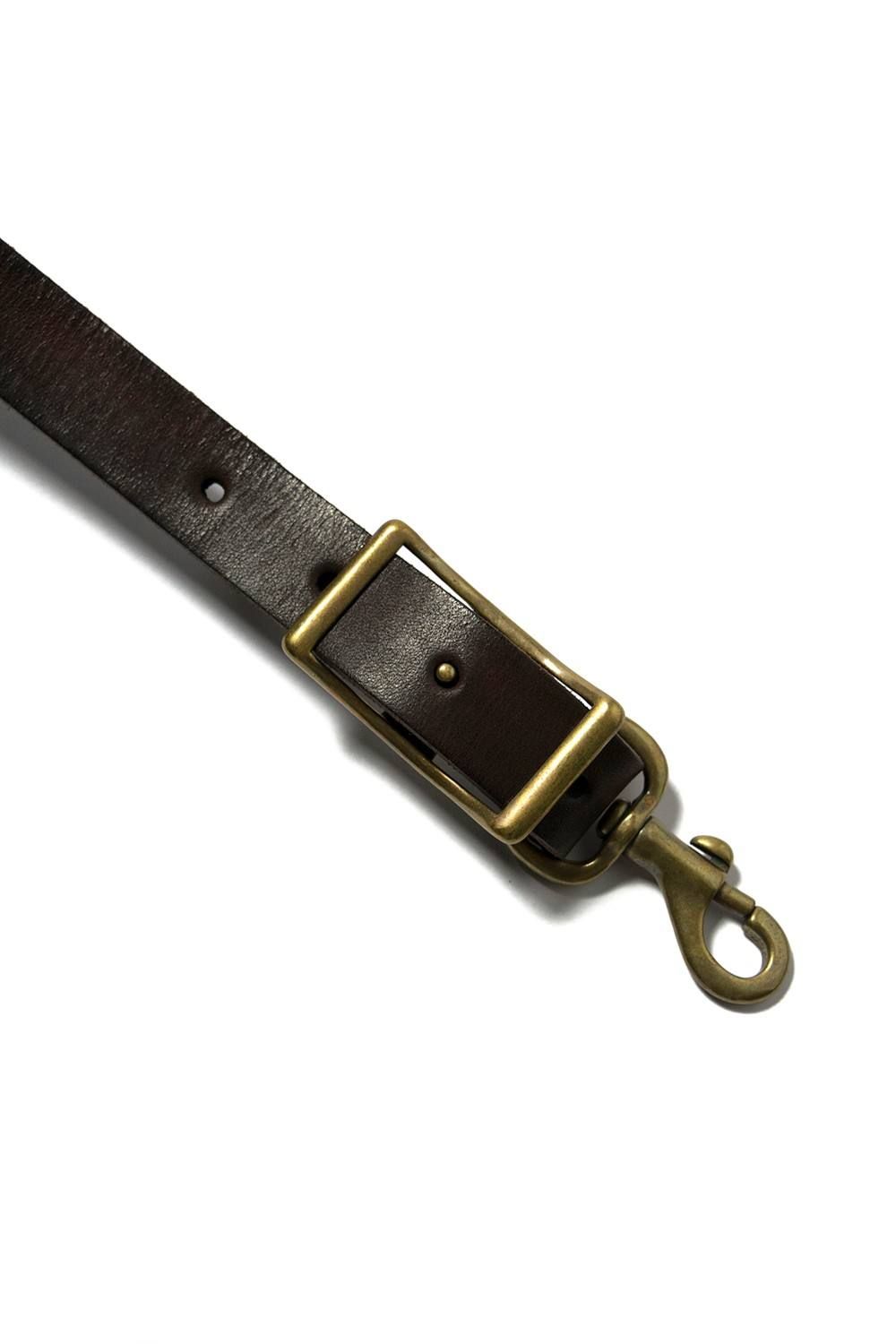 【25SS予約商品】LEATHER POSTMAN MINI SHOULDER BAG [BROWN] | ミニ ショルダーバッグ / ブラウン