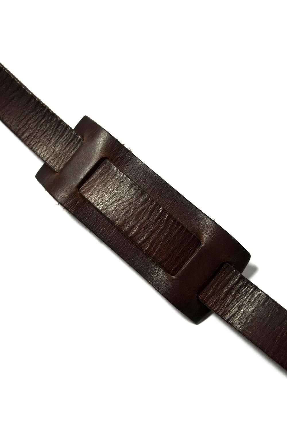 【25SS予約商品】LEATHER POSTMAN MINI SHOULDER BAG [BROWN] | ミニ ショルダーバッグ / ブラウン