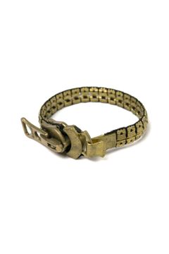 【ラスト1点】zip bracelet - single [gold] / ジップブレスレット - シングル [ゴールド]