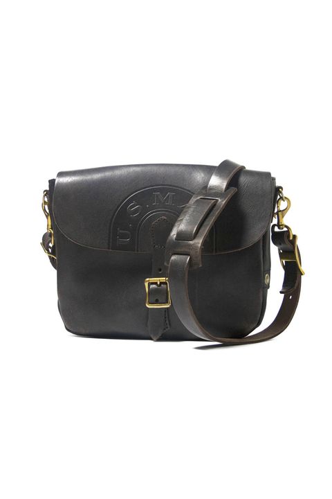 【26SS / 予約受付中】LEATHER POSTMAN MINI SHOULDER BAG [BLACK] | ミニショルダーバッグ / ブラック