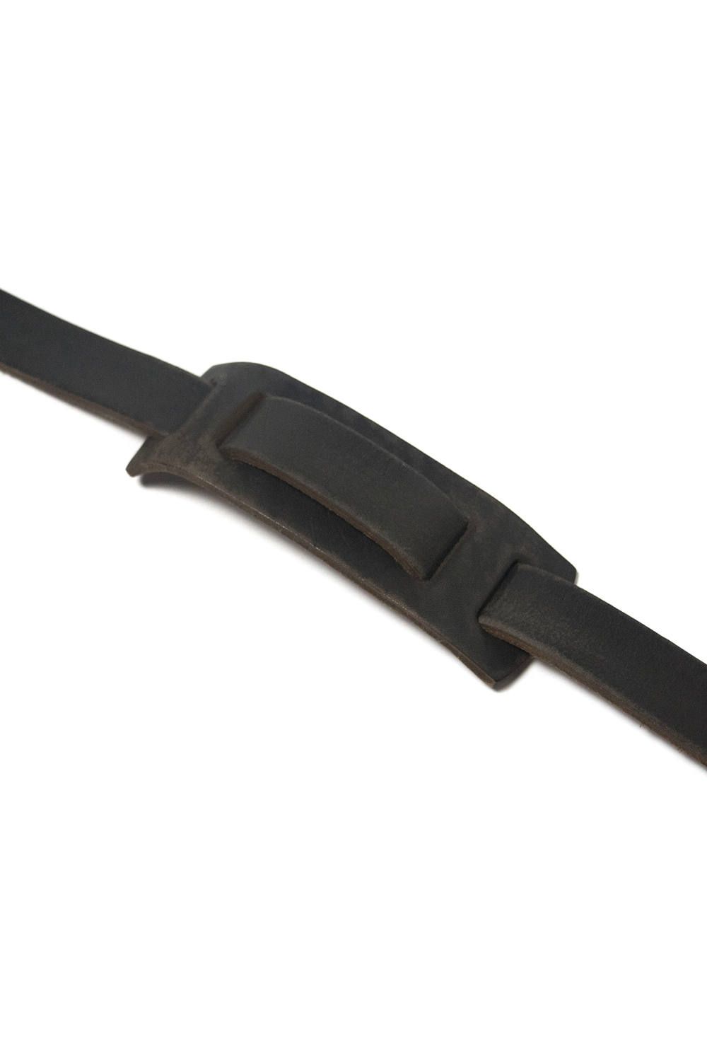 【25SS予約商品】LEATHER POSTMAN MINI SHOULDER BAG [BLACK] | ミニ ショルダーバッグ / ブラック