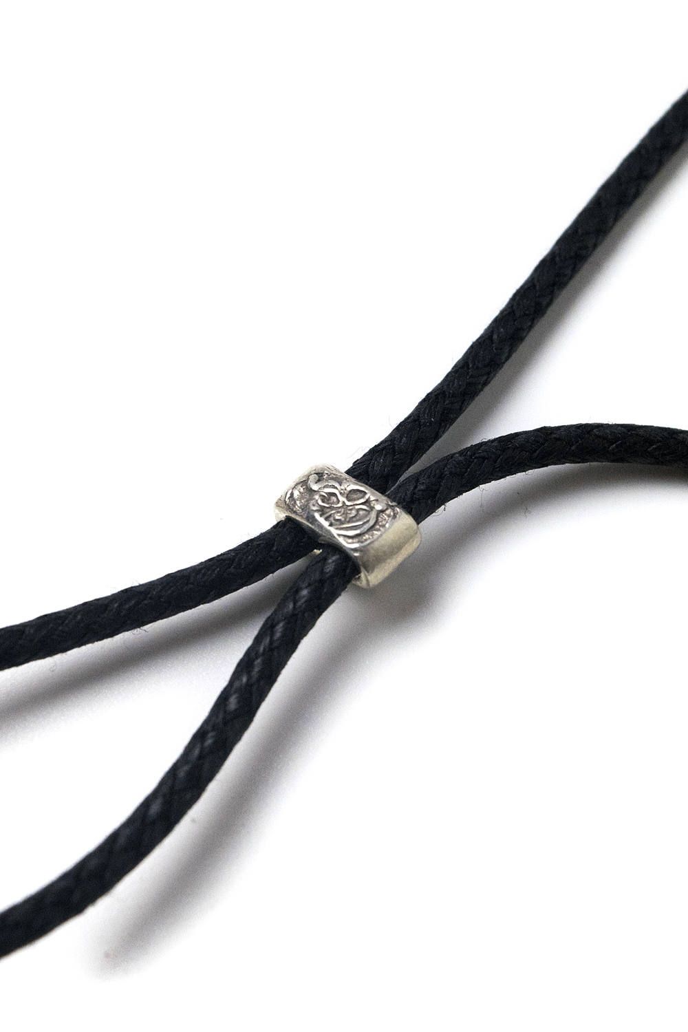 【お取り寄せ可能】ROCK BEADS NECK W SV / ロックビーズネックレスW [シルバー]