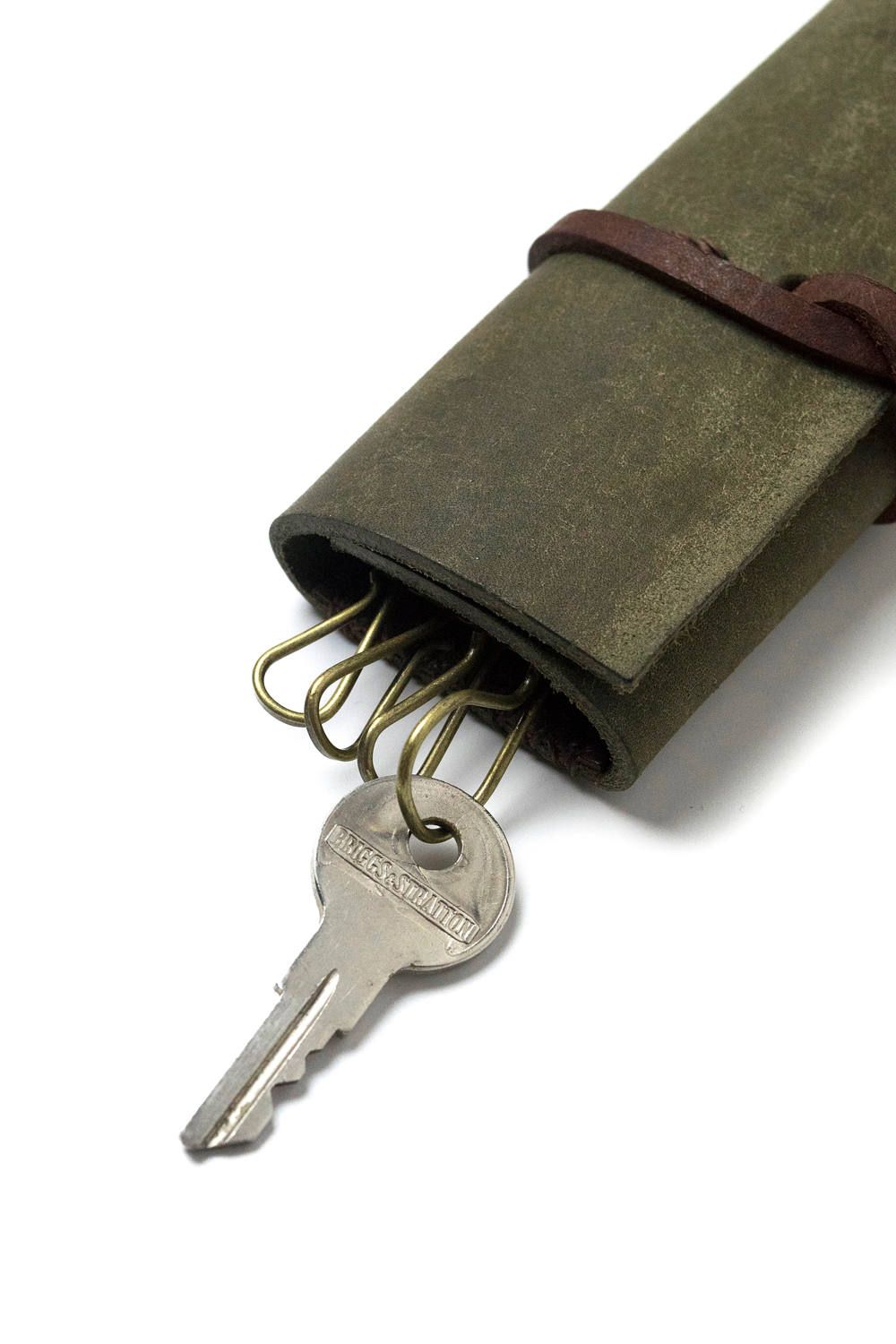 ロールキーケース [カーキ] / Roll Key Case [KHAKI]