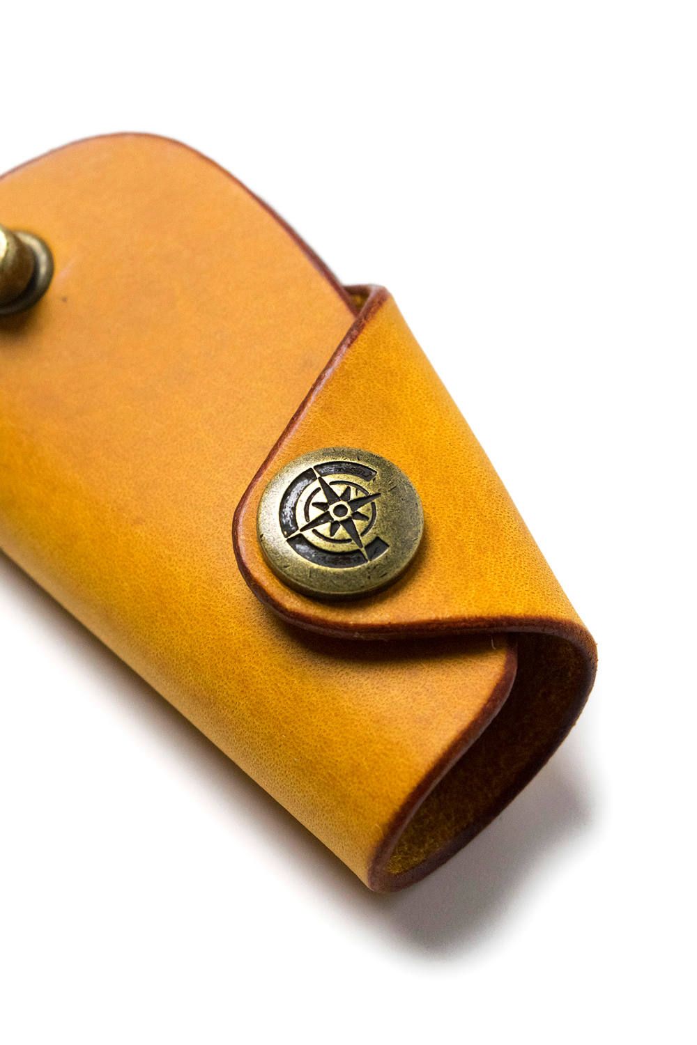 ボタンフックキーケース S [イエロー] / Button Hook Key Case [YELLOW]