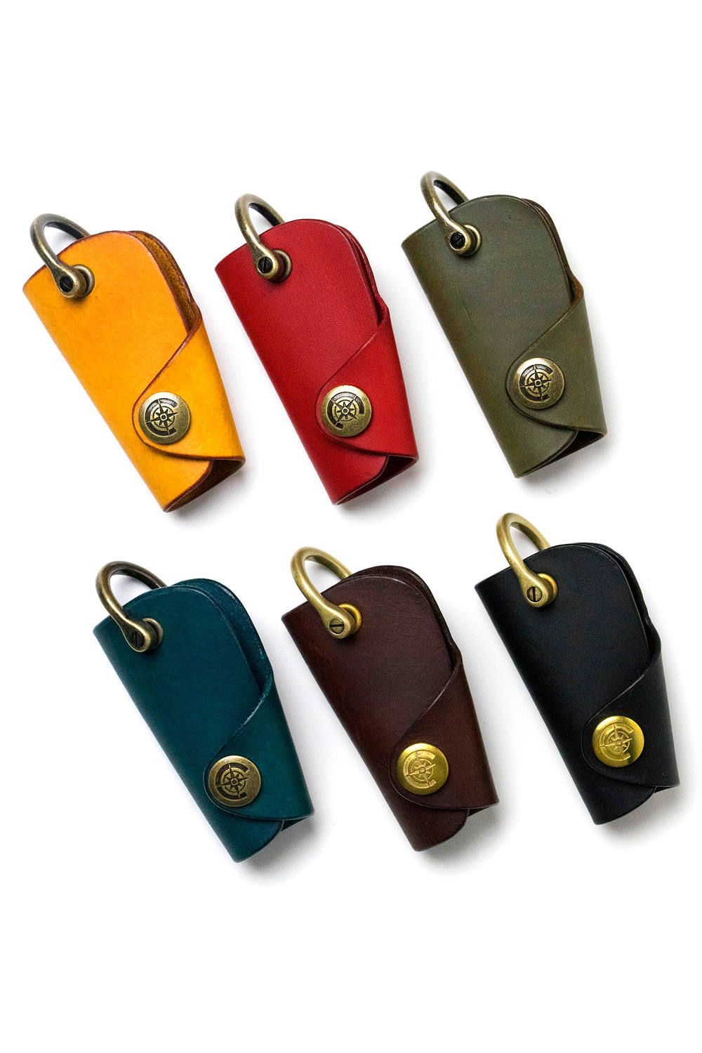 ボタンフックキーケース S [カーキ] / Button Hook Key Case [KHAKI]