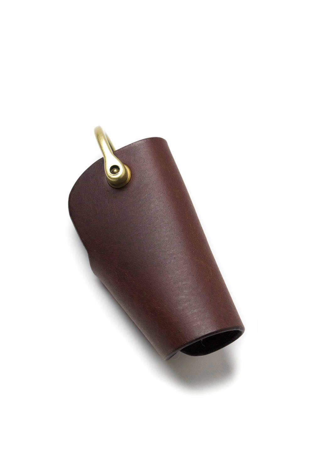 ボタンフックキーケース S [ブラウン] / Button Hook Key Case [BROWN]