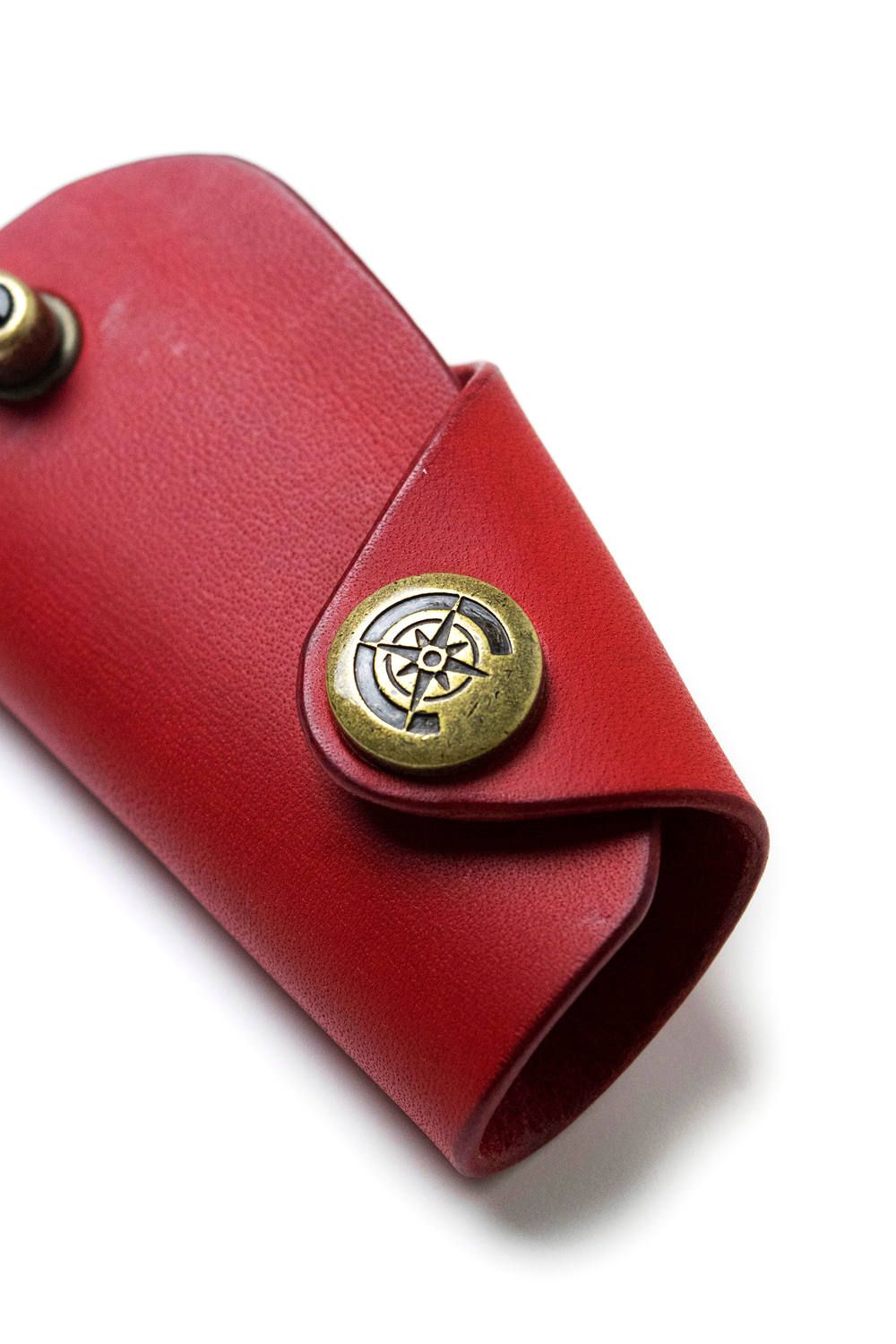 ボタンフックキーケース S [レッド] / Button Hook Key Case [RED]