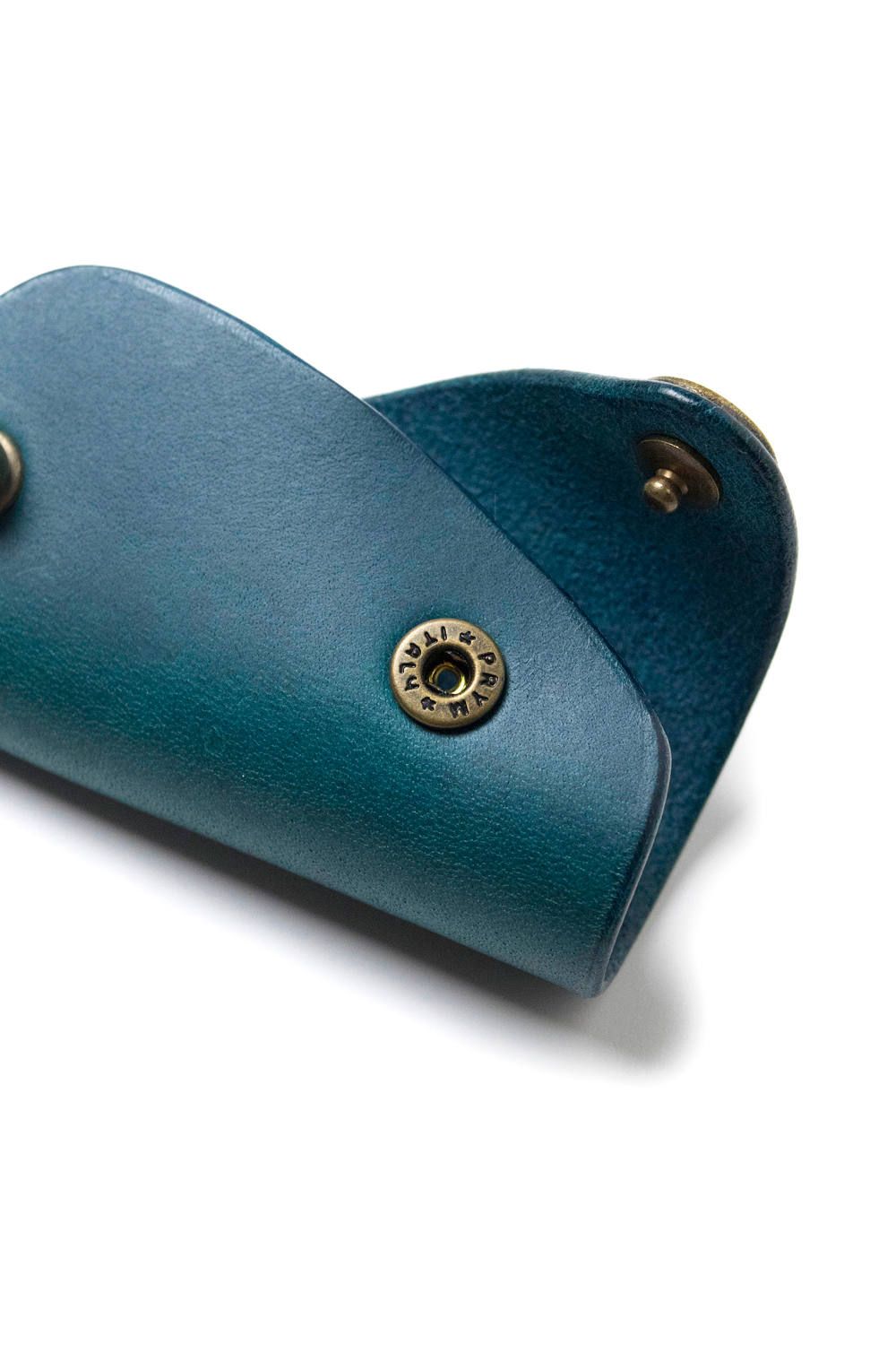 ボタンフックキーケース S [ブルー] / Button Hook Key Case [BLUE]