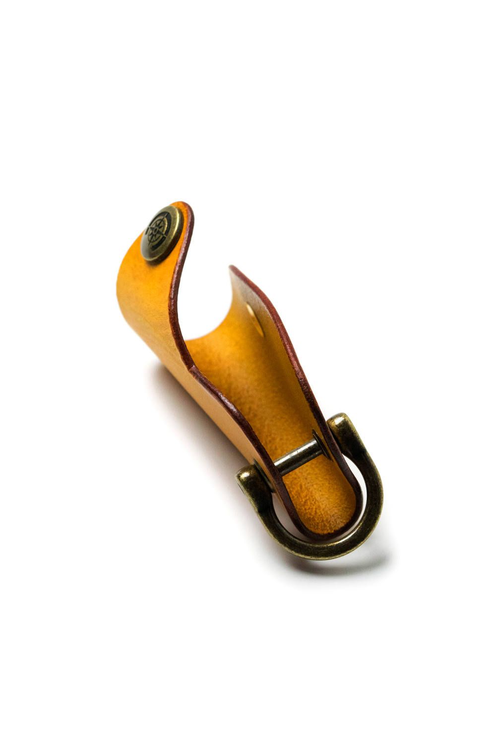 ボタンフックキーケース S [イエロー] / Button Hook Key Case [YELLOW]
