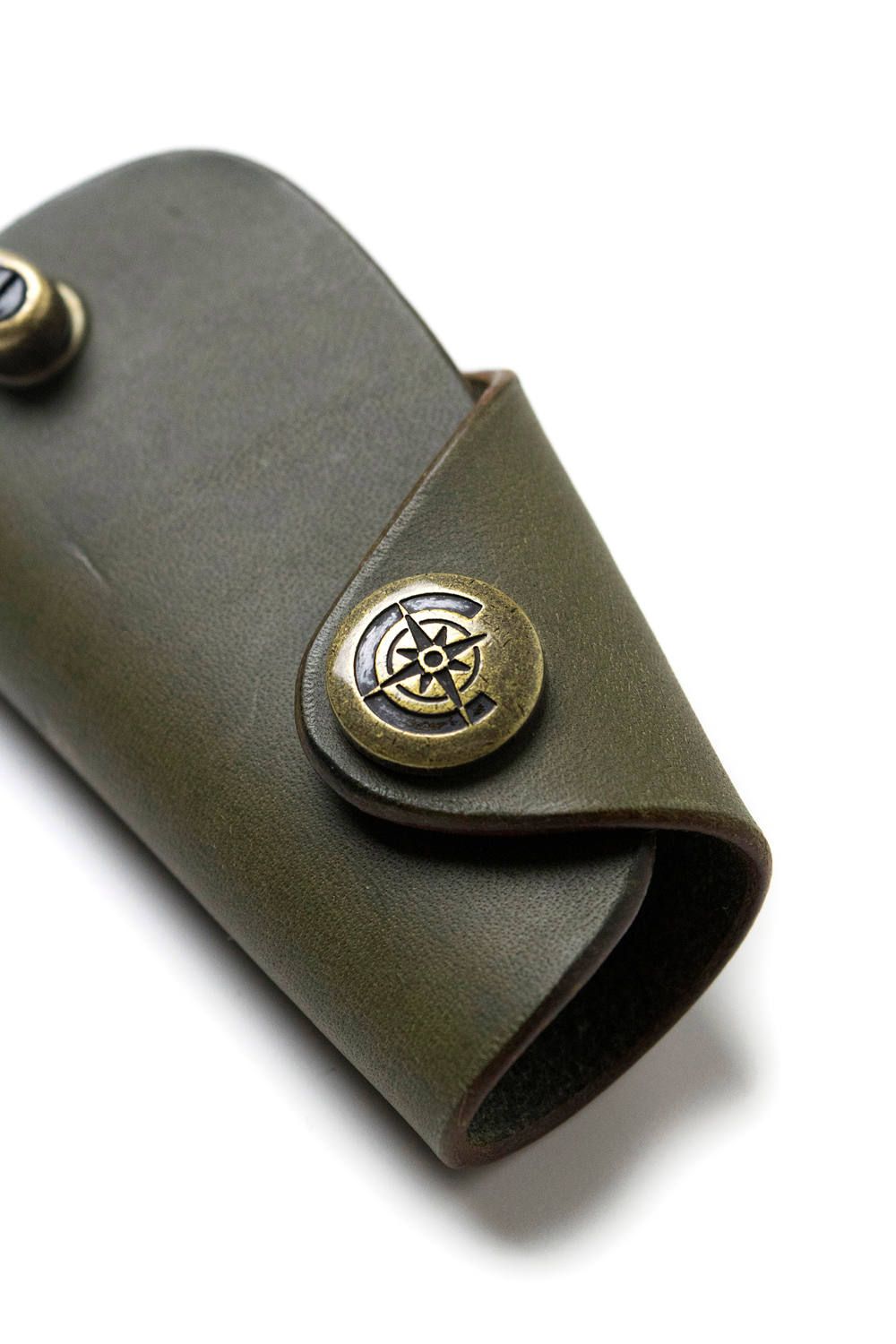 ボタンフックキーケース S [カーキ] / Button Hook Key Case [KHAKI]