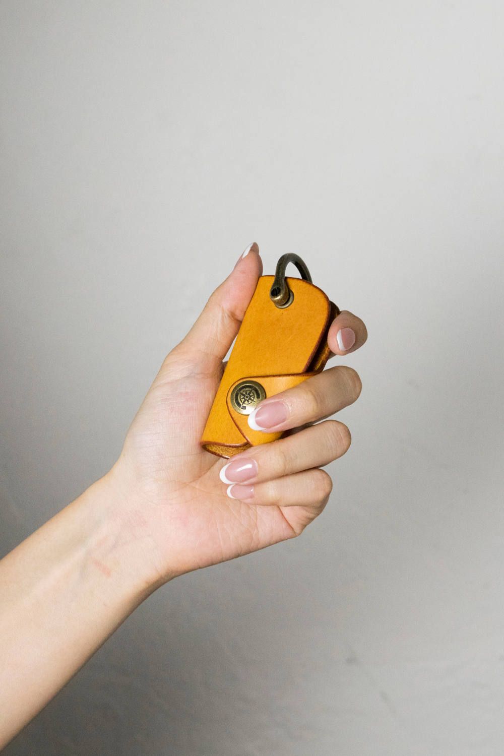 ボタンフックキーケース S [イエロー] / Button Hook Key Case [YELLOW]