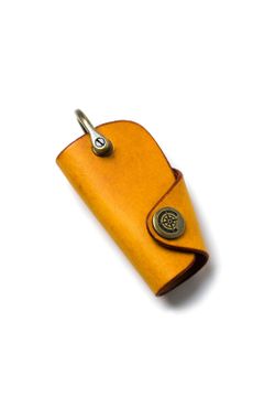 ボタンフックキーケース S [イエロー] / Button Hook Key Case [YELLOW]