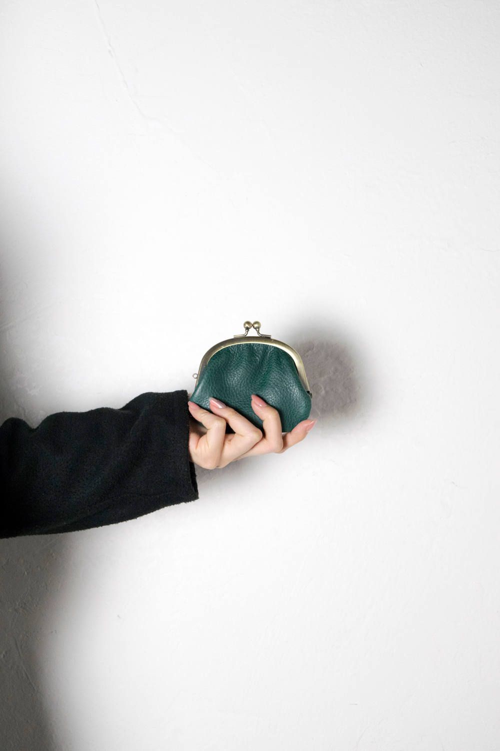 【17AW】ポチだまAS - Coin case [BLUE] / がま口小銭入れ [ブルー]