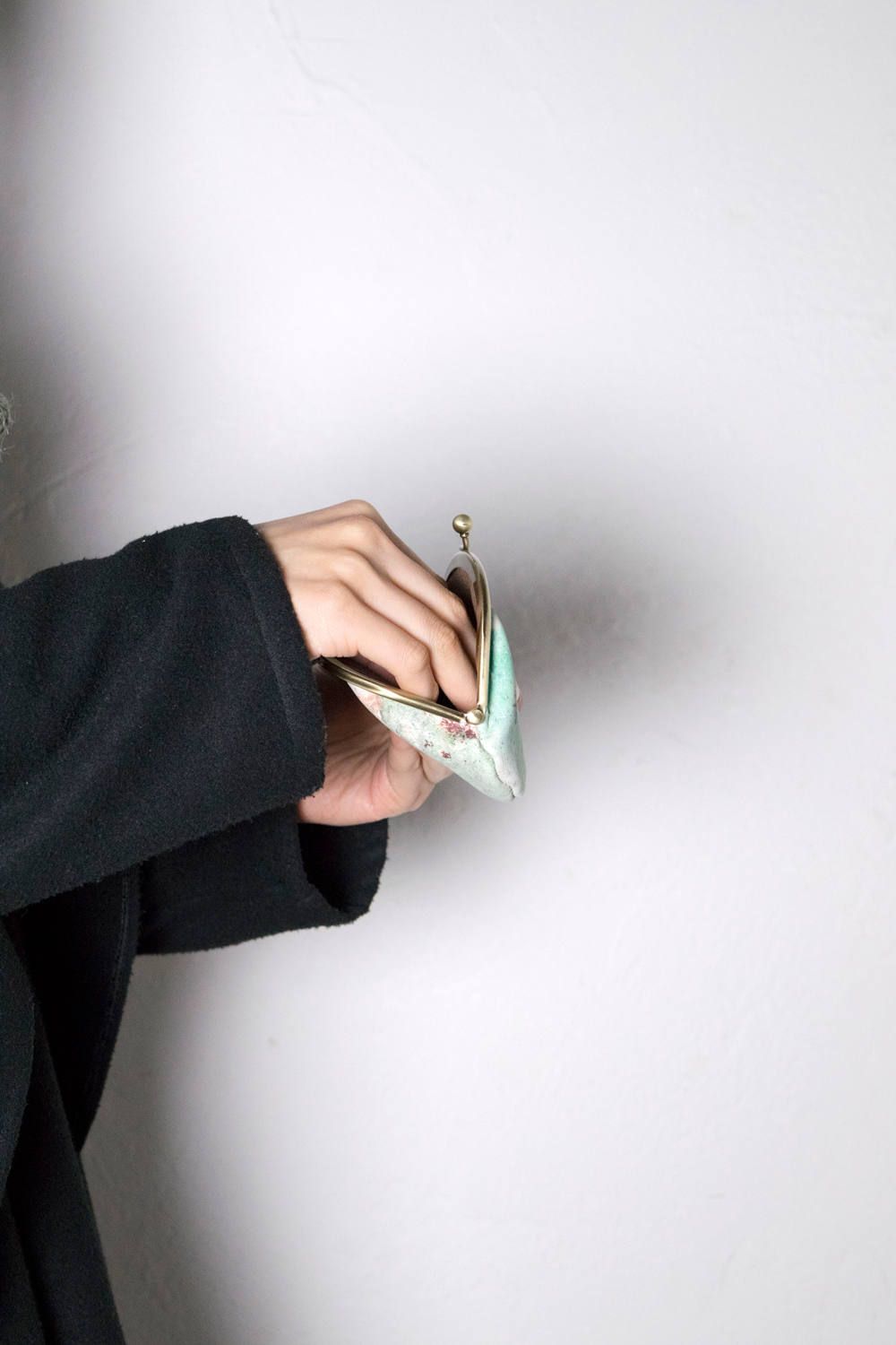 【17AW】ポチだまAS AP - Coin case [Mint] / がま口小銭入れ [ミント]