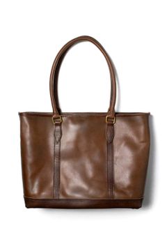 【25SS予約受付中｜12/17まで】レザーネルソントートバッグ [ブラウン] / LEATHER NELSON TOTE BAG [BROWN]