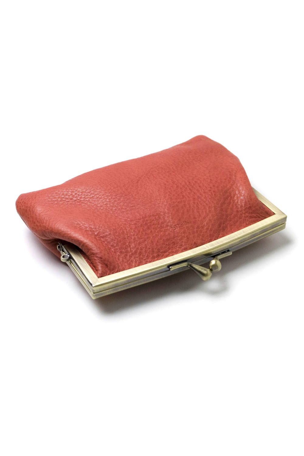 【ラスト1点 / 17AW】ニコだまAS - Mini wallet [PINK] / 親子がま口ミニ財布 [ピンク]