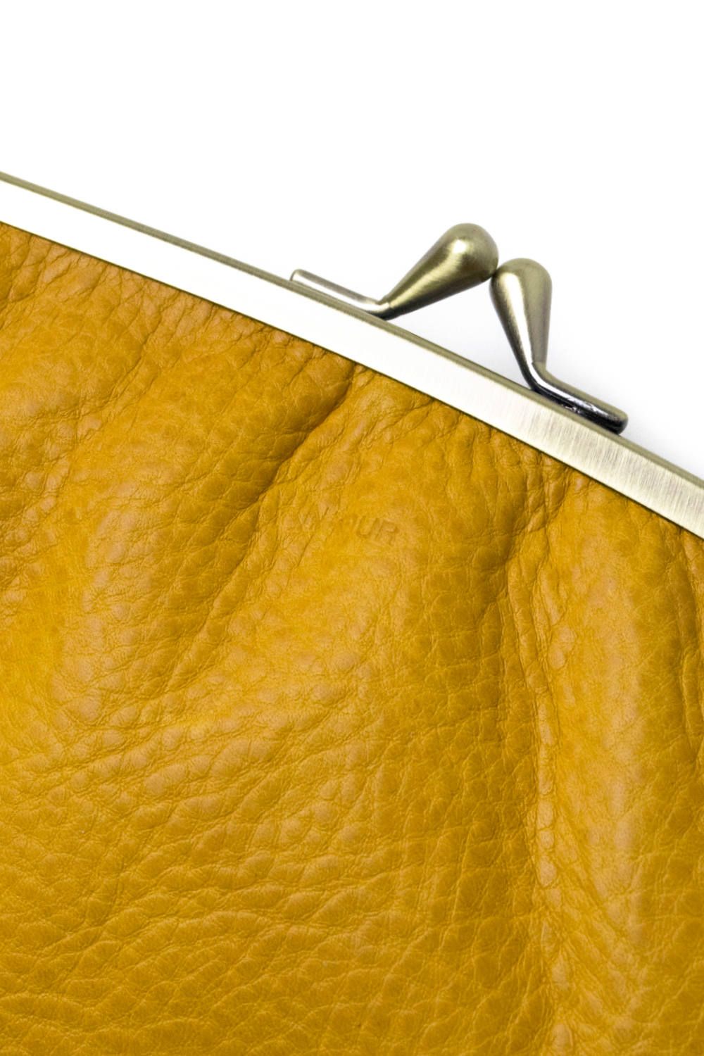 【17AW】ニコだまAS - Mini wallet [YELLOW] / 親子がま口ミニ財布 [イエロー]