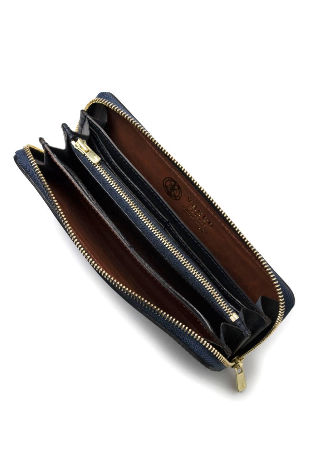 vasco - 【予約商品】LEATHER VOYAGE ROUND ZIP LONG WALLET
