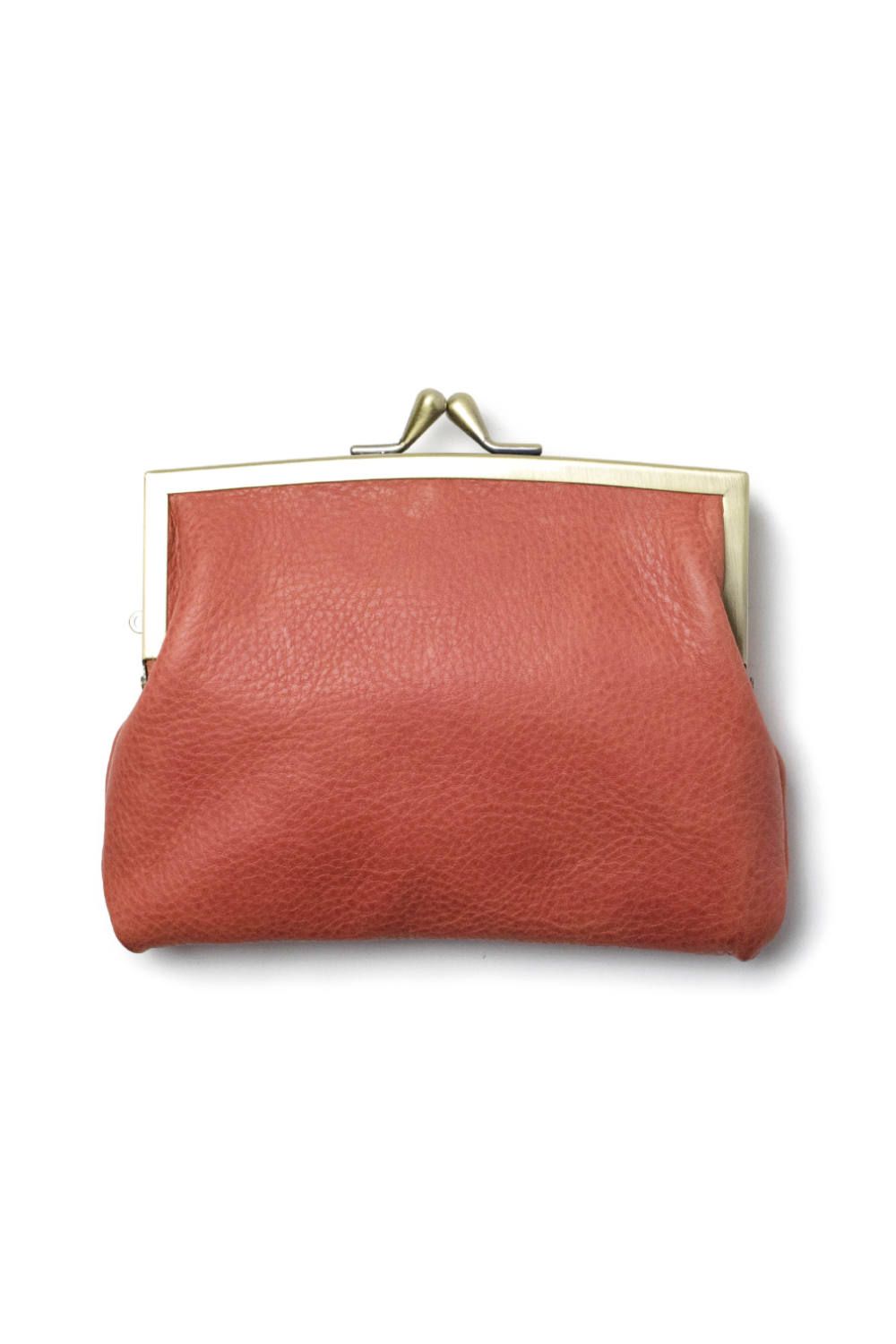 【ラスト1点 / 17AW】ニコだまAS - Mini wallet [PINK] / 親子がま口ミニ財布 [ピンク]