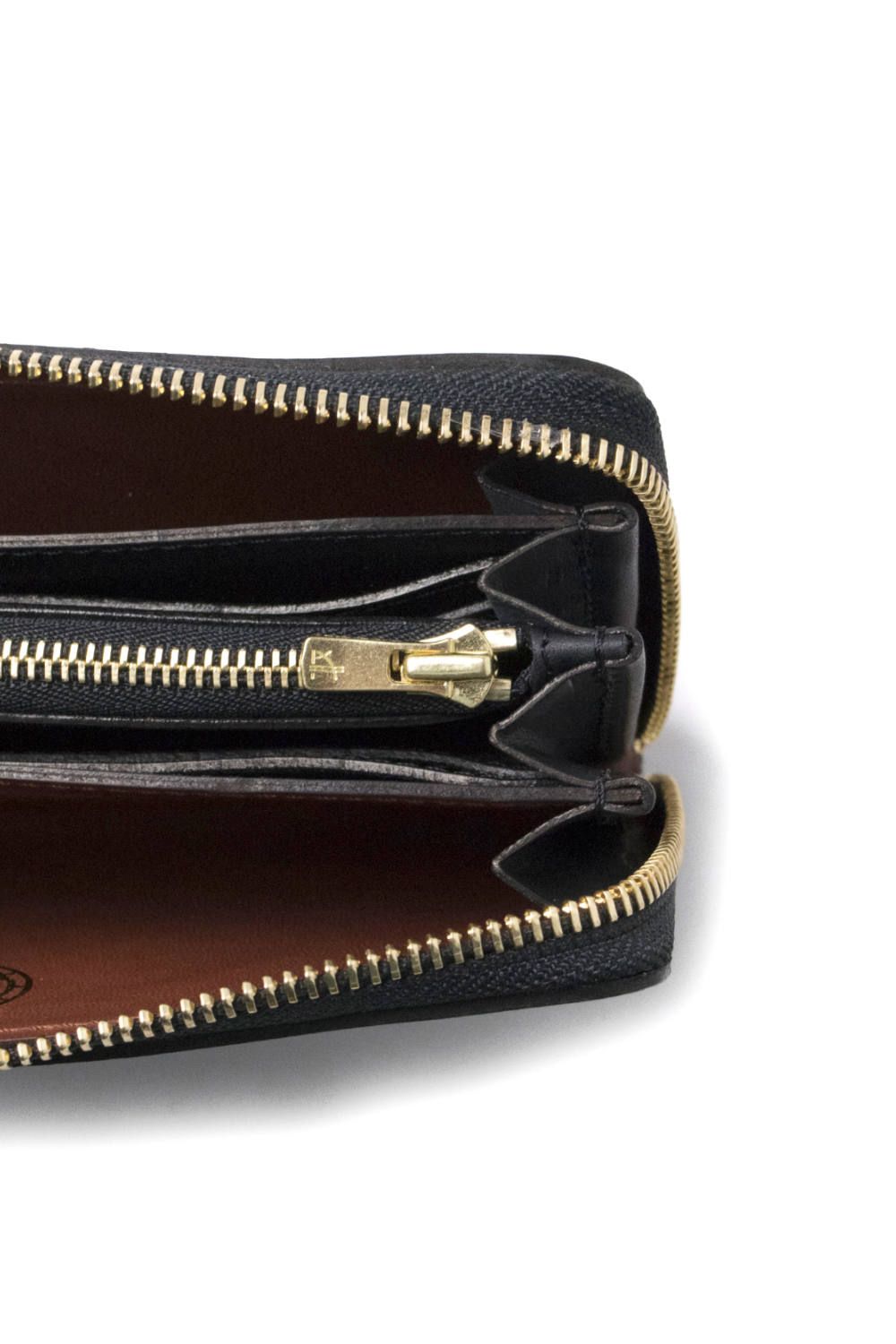 vasco - 【ラスト1点】LEATHER VOYAGE ROUND ZIP LONG WALLET
