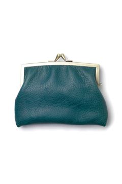 【ラスト1点 / 17AW】ニコだまAS - Mini wallet [BLUE] / 親子がま口ミニ財布 [ブルー]