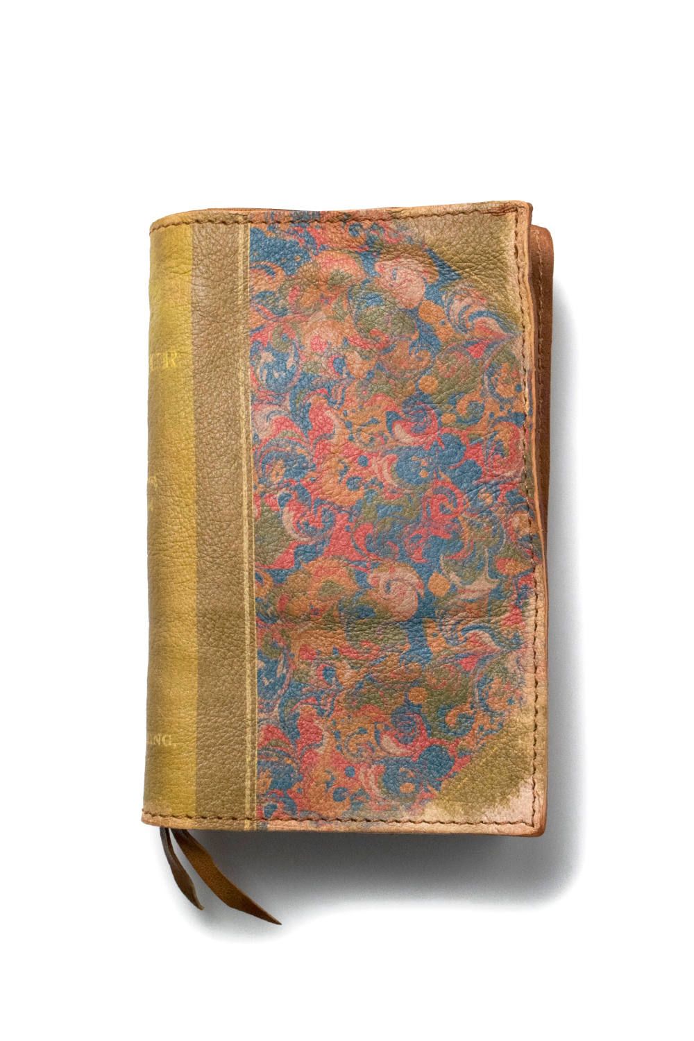 Yoda Hidemi ヨダヒデミ　Bookポシェット　ブック　バッグ Yoda Hidemi - ブックウォレット 18 [花] / BOOK WALLET 18