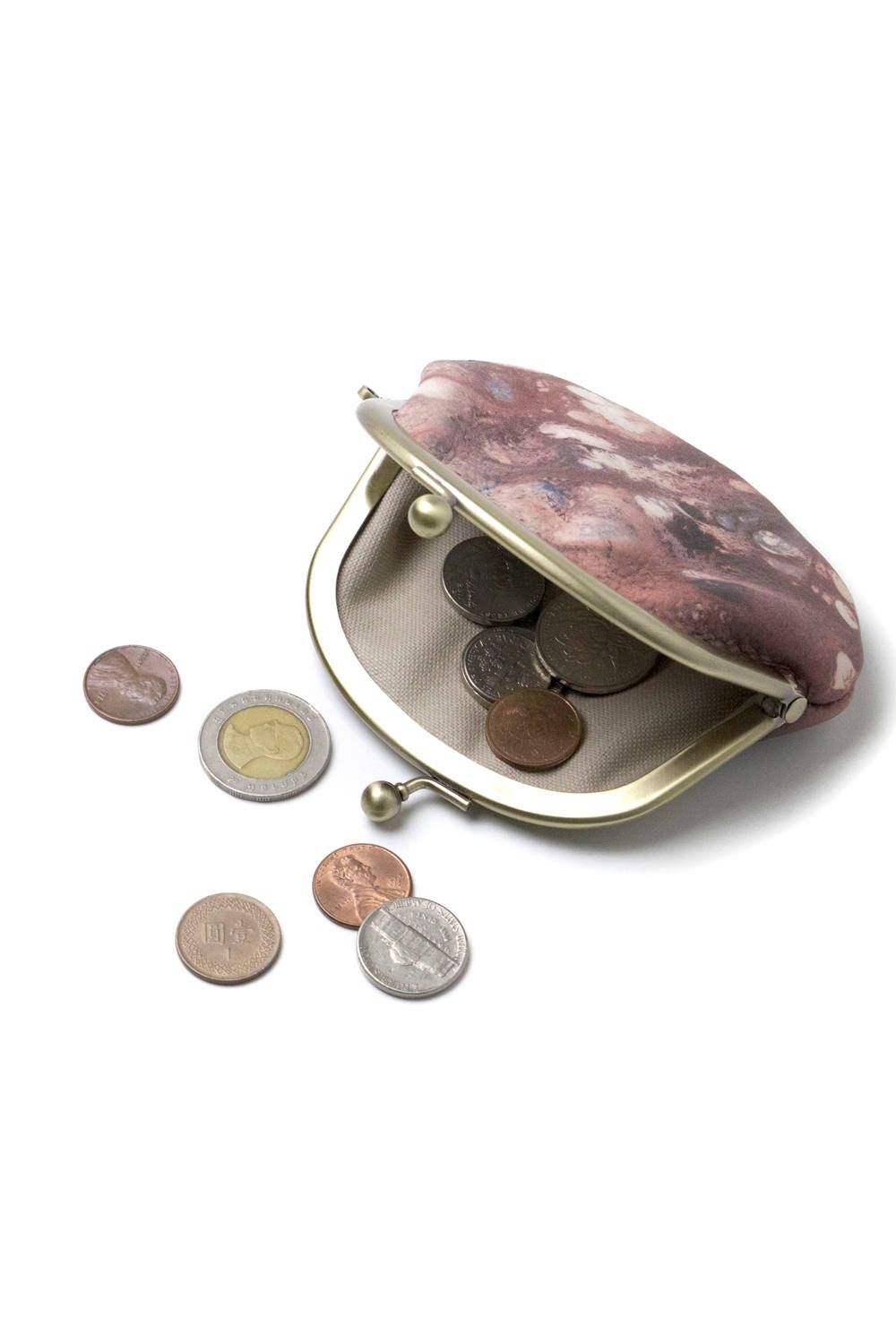 ポチだまAS AP - Coin case [Cocoa] / がま口小銭入れ [ココア]