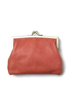 【ラスト1点 / 17AW】ニコだまAS - Mini wallet [PINK] / 親子がま口ミニ財布 [ピンク]