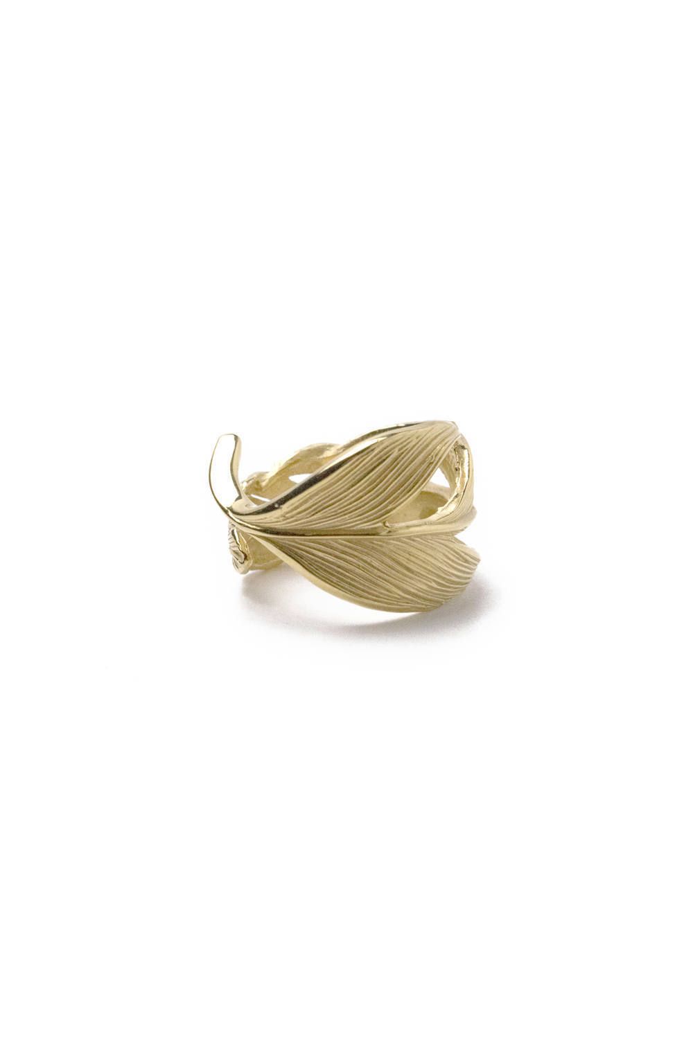 【お取り寄せ可能】Owl Feather ring / オウルフェザーリング