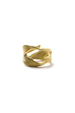 【お取り寄せ可能】Owl Feather ring / オウルフェザーリング