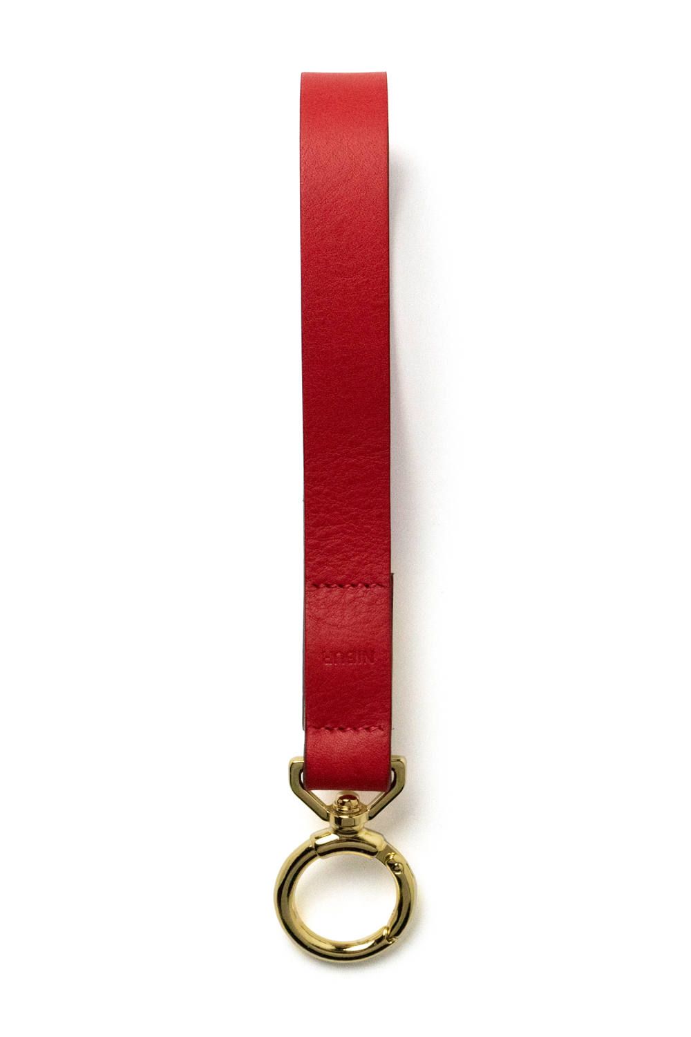 【ラスト1点 / 18SS】KEYLLY - Key holder [RED] / キーリー - ループキーホルダー [レッド]