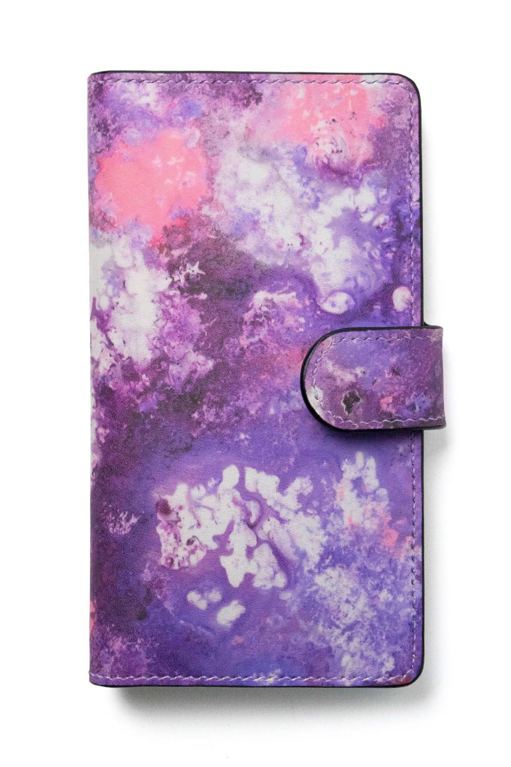 【ラスト1点 / 18SS】FLEXY AP - Smartphone case [PLUM] / フレキシーエーピー - 全機種対応スマホケース [プラム]