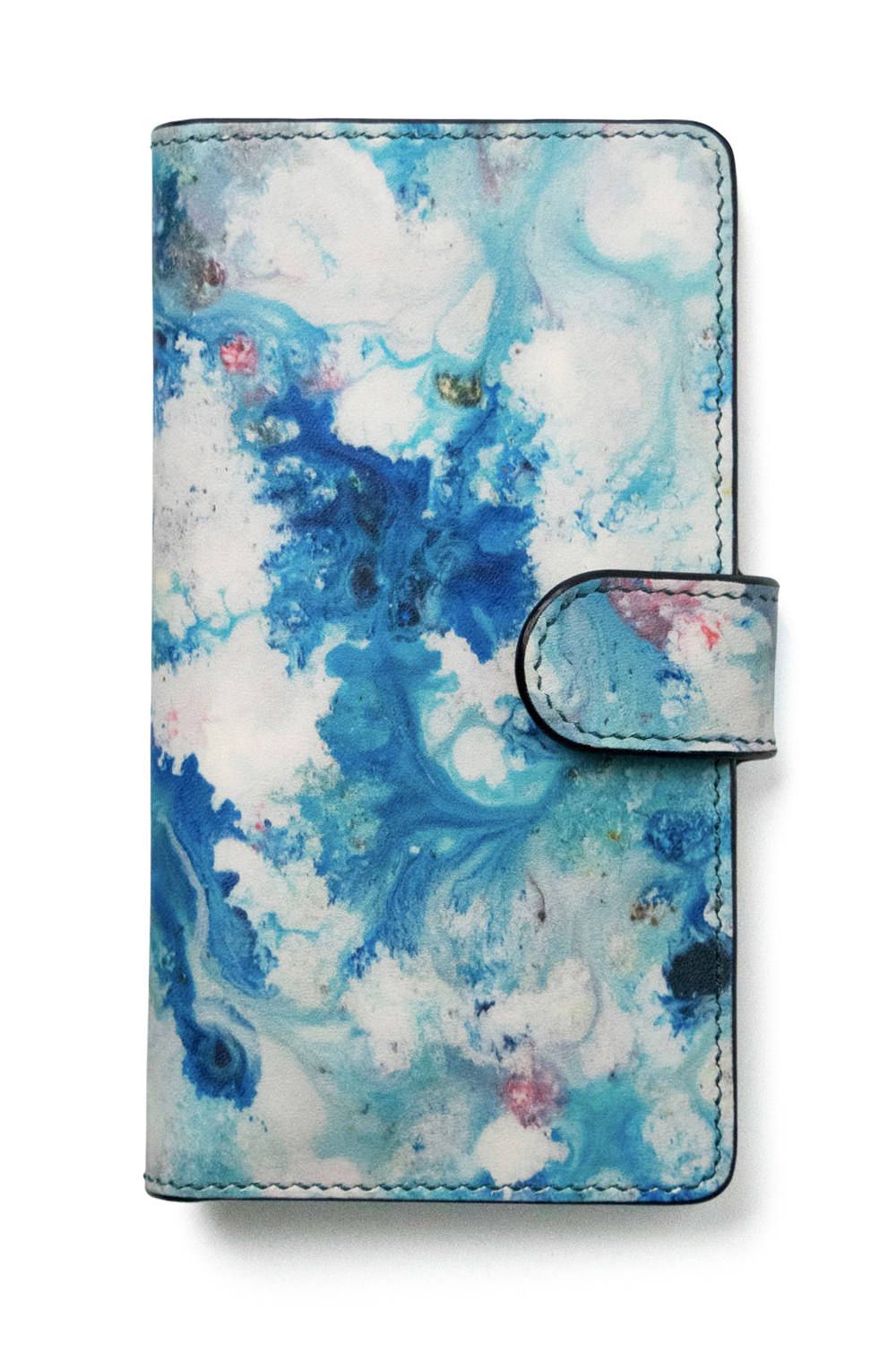 【ラスト1点 / 18SS】FLEXY AP - Smartphone case [SKY] / フレキシーエーピー - 全機種対応スマホケース [スカイ]