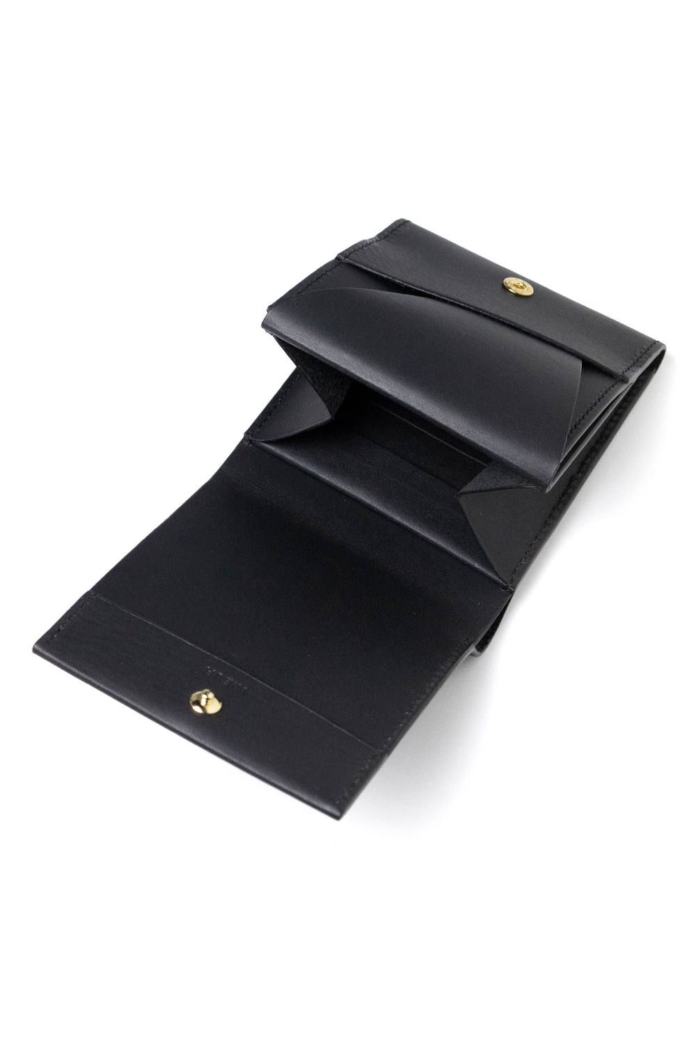 LERAY BF - Short wallet [BLACK] / ルレイビーエフ - 二つ折り財布 [ブラック]