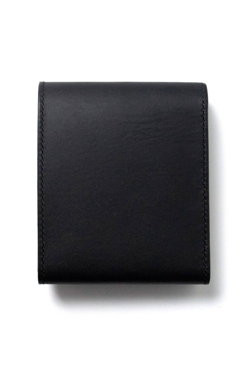 LERAY BF - Short wallet [BLACK] / ルレイビーエフ - 二つ折り財布 [ブラック]